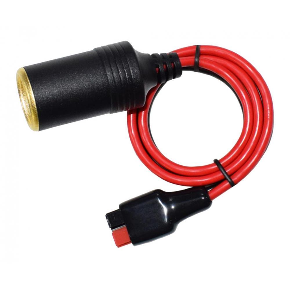 Power  Lighter Socket Plug Connector with Power Cable 50cm 360W 30A