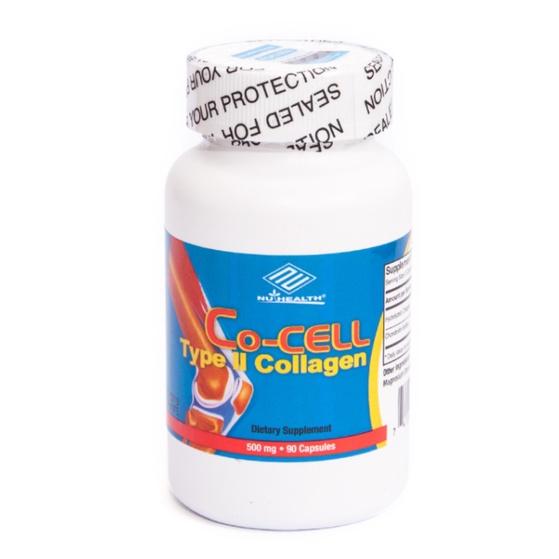 Viên uống Co-cell Type II Collagen Complex Nuhealth Mỹ Tăng Cường Hỗ Trợ Sụn Khớp Hộp 90 Viên