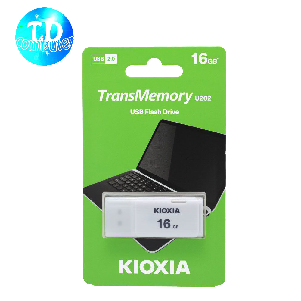USB KIOXIA 16GB U202 chuẩn 2.0 (Trắng) - Hàng chính hãng FPT phân phối