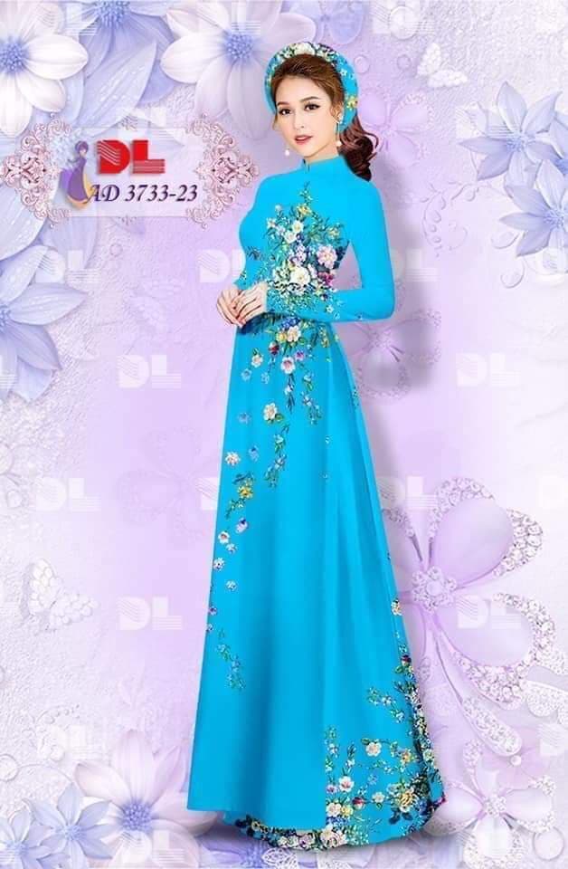 Áo dài - XL  - Họa tiết