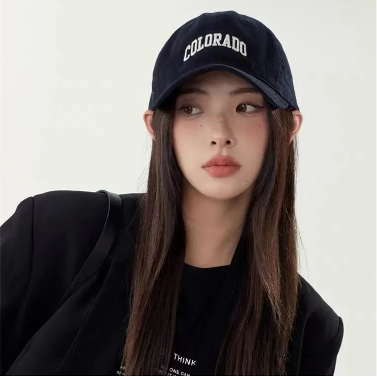 Mũ lưỡi trai thêu Colorado nam nữ vải mềm nón kết đi học đi chơi thời trang đẹp rẻ phong cách học sinh Hàn Quốc