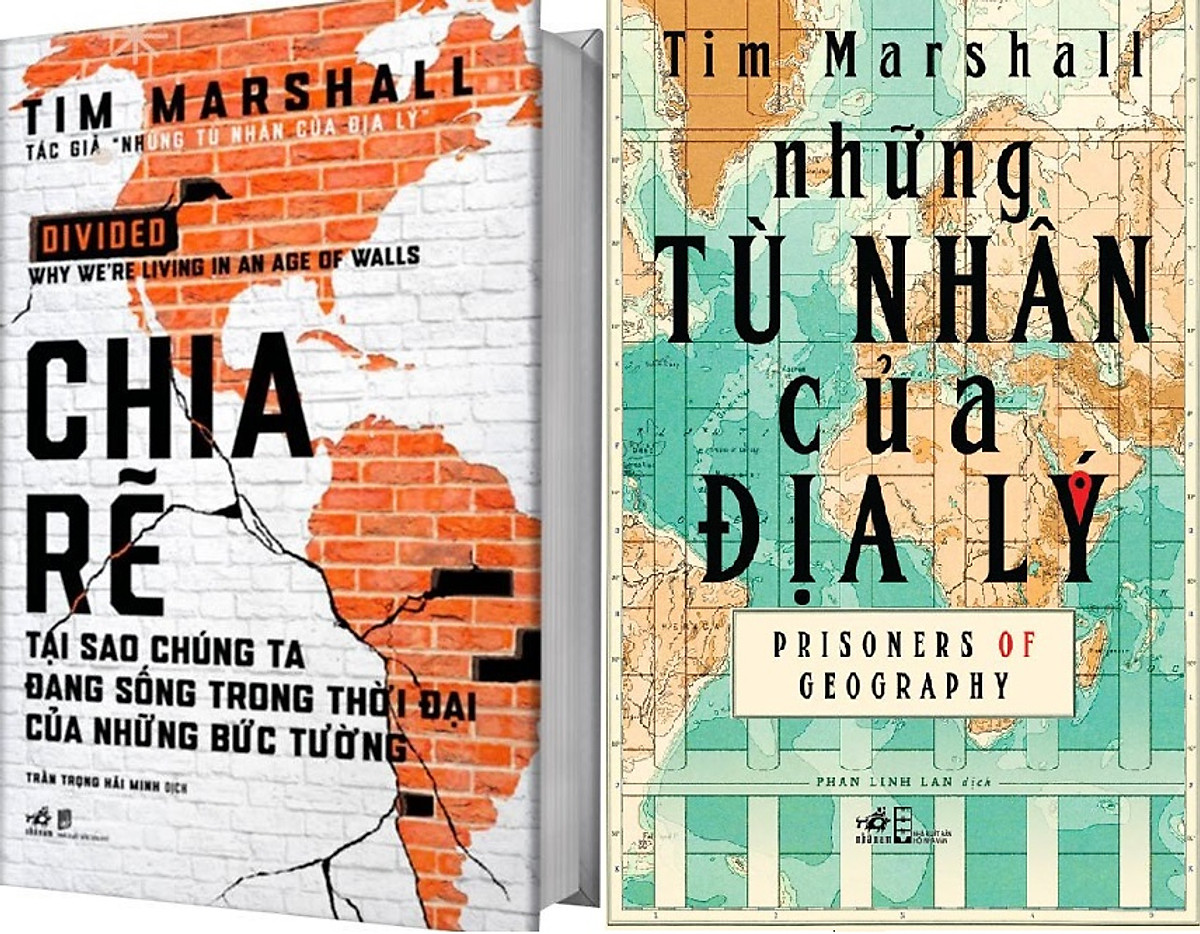 COMBO TIM MARSHALL NHỮNG TÙ NHÂN ĐỊA LÝ - CHIA RẼ