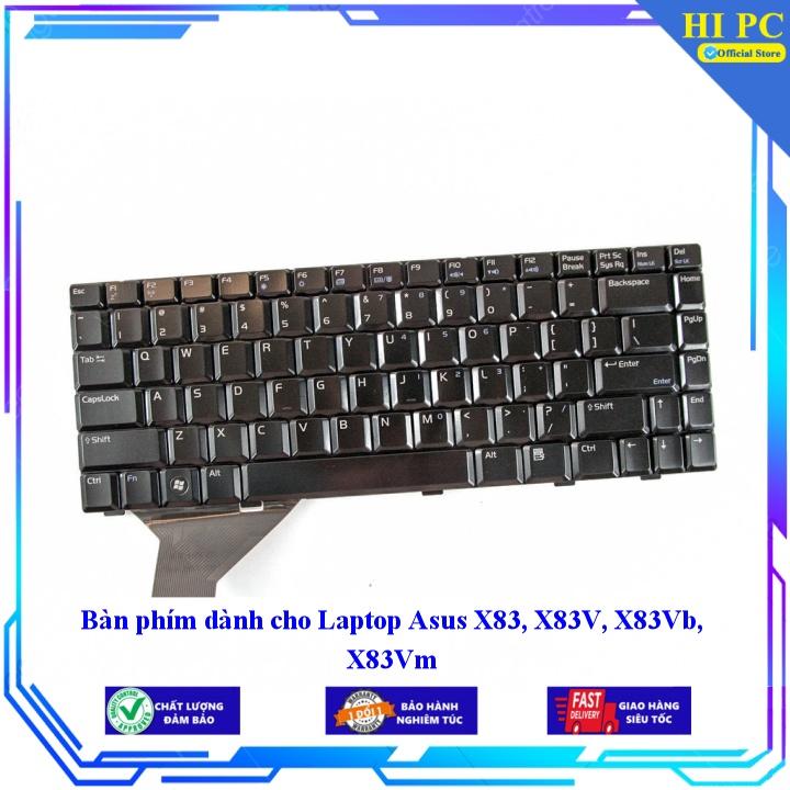 Bàn phím dành cho Laptop Asus X83 X83V X83Vb X83Vm - Hàng Nhập Khẩu