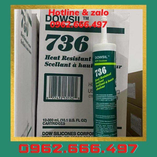 Keo dán nhiệt độ cao DOWSIL736 , DowCorning 736