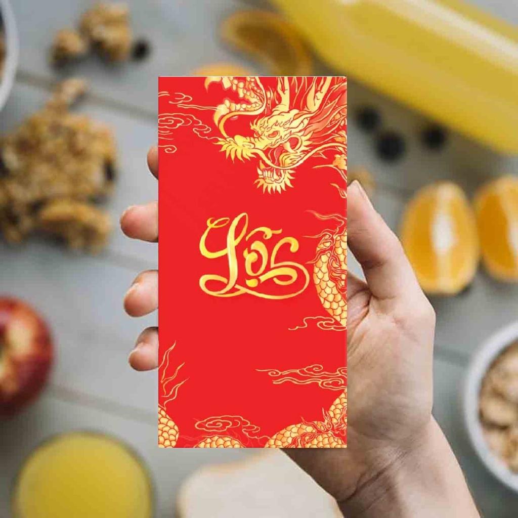 100 Bao lì xì LỘC may mắn cả năm (đủ mẫu)