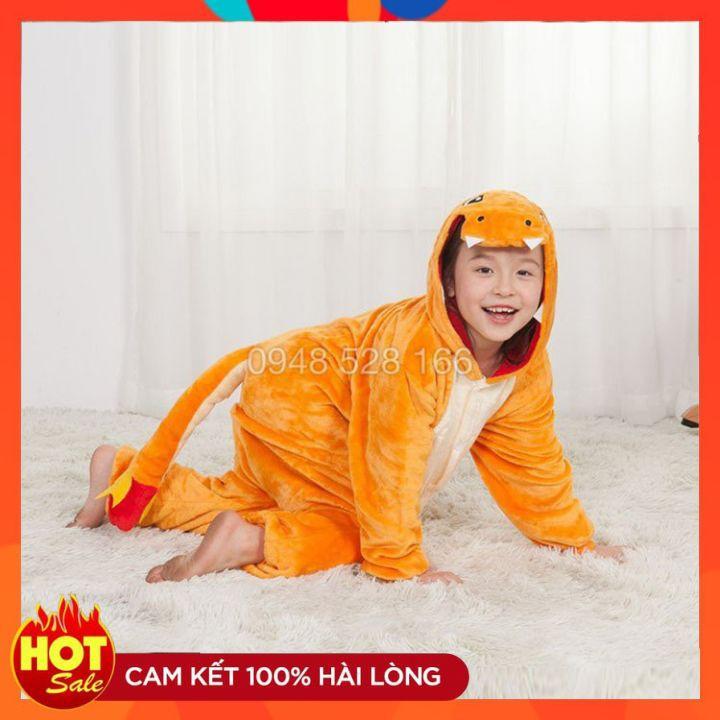 Bộ Đồ Thú Rồng Lửa Bộ Đồ Thú Rồng Lửa Trẻ Em Giá Rẻ - Chất lượng loại 1