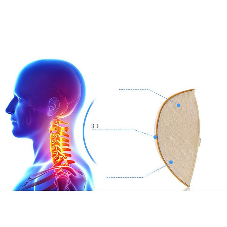 Gối Tựa đầu ô tô Cao Su Non Kiểu Mỏng
