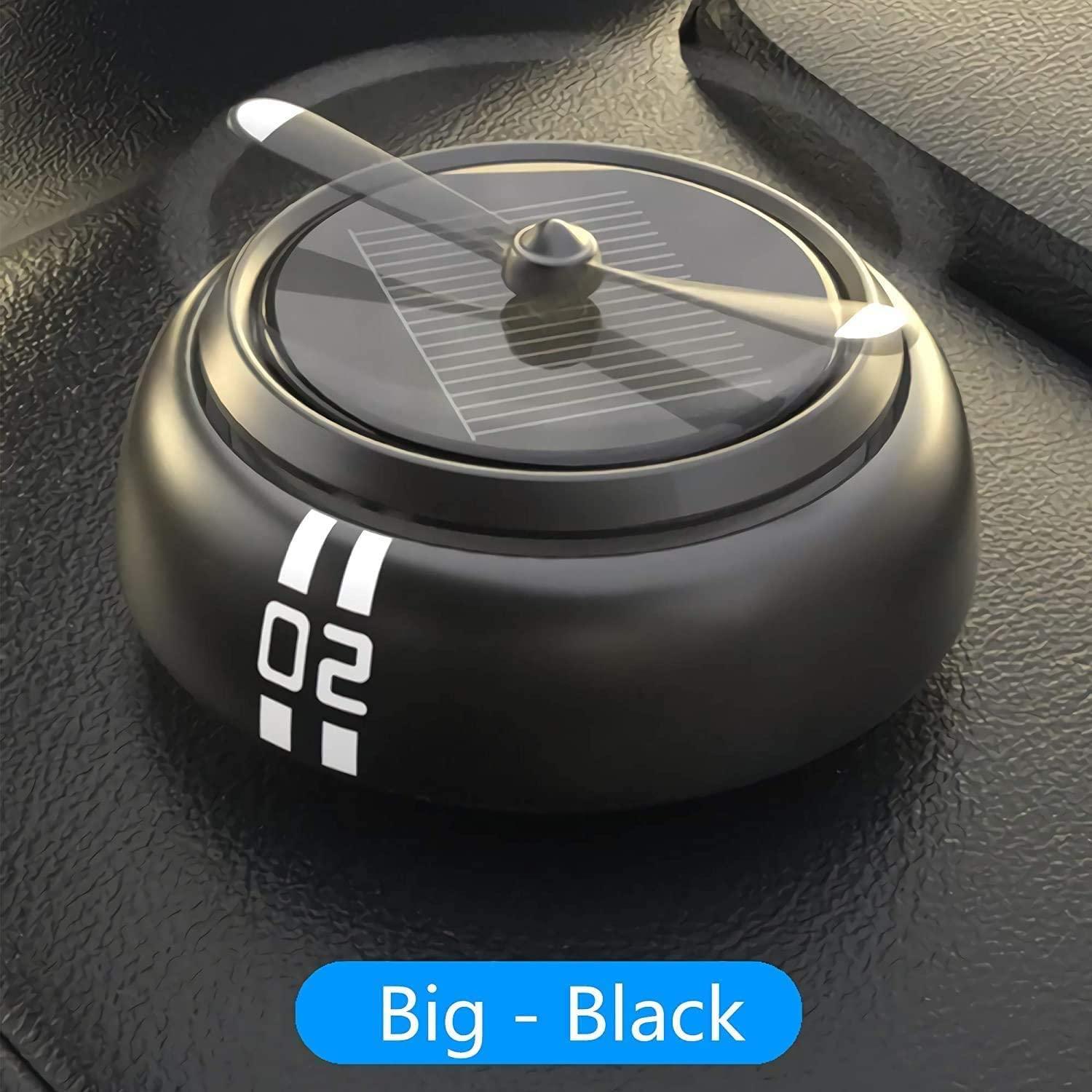 Giá đỡ nước hoa ô tô năng lượng mặt trời Máy khuếch tán tinh dầu quay ô tô