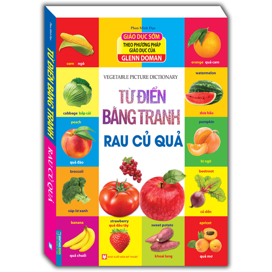 Từ Điển Bằng Tranh - Rau Củ Quả (Tái Bản 2020)