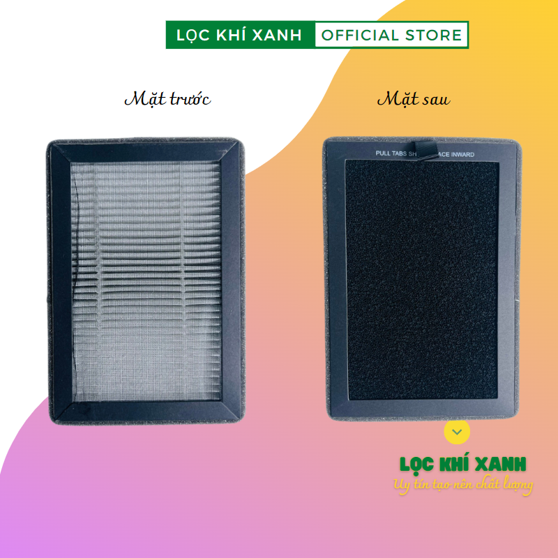 Màng lọc không khí cho máy Levoit LV-H128 . Lõi lọc hepa kết hợp carbon giá rẻ chất lượng cao