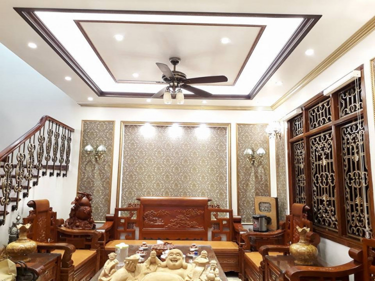 Không gian sống khi lắp đặt quạt trần Casablanca Holliston