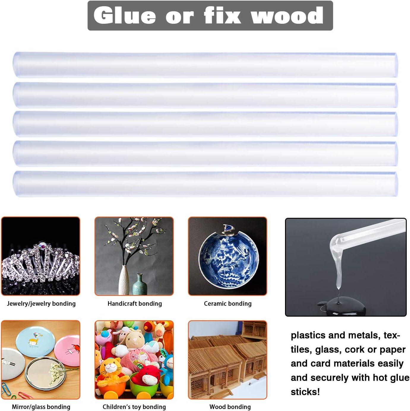 100 Que Keo Nóng 7Mm X 150Mm Keo Nóng Mini Melt Craft  Bắn Keo Cho 20W 30W  Bắn Keo DIY, Đồ Thủ Công Sở Thích Chế Biến Gỗ