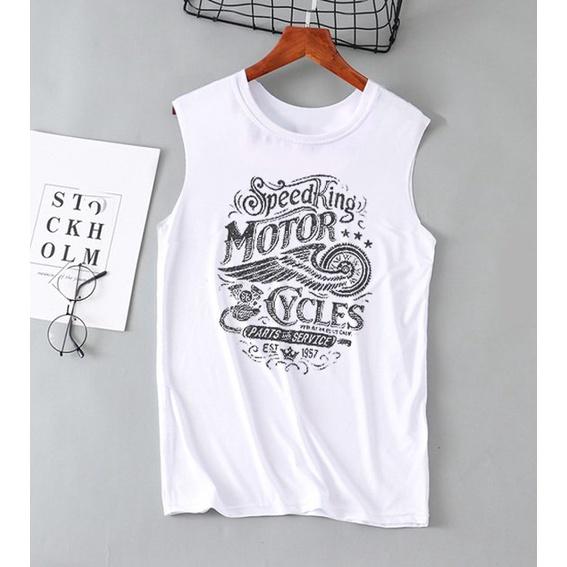 áo tank top TTN24, đủ 7 size từ S đến 4XL, áo ba lỗ cotton đẹp, form slimfit- Thời Trang Waoo