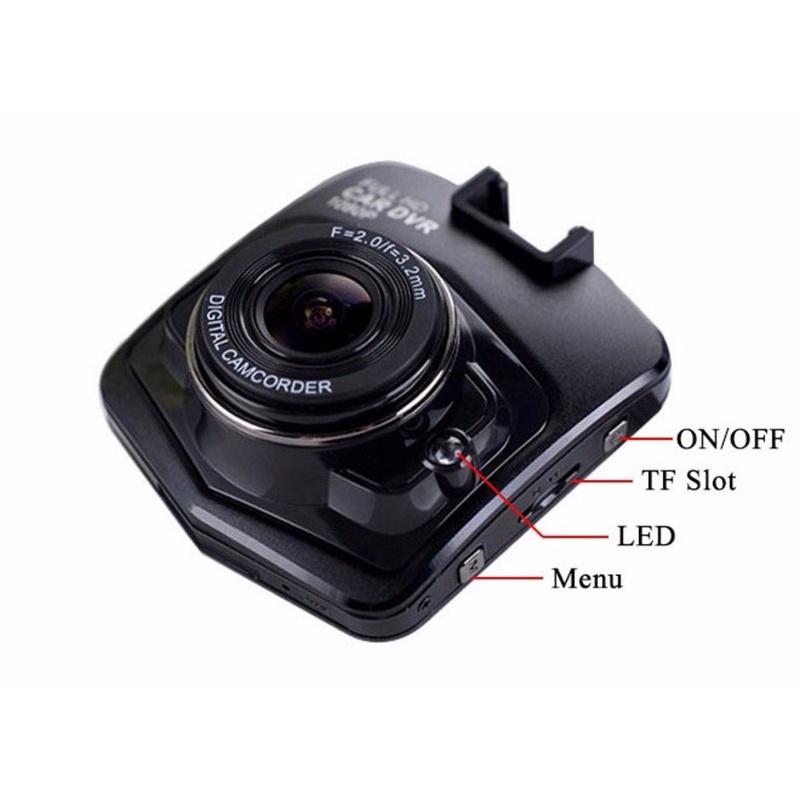 Camera giám sát hành trình Ô tô, Màn hình LCD 2.4 inch Hỗ trợ thẻ nhớ TF lên đến 32 Gb