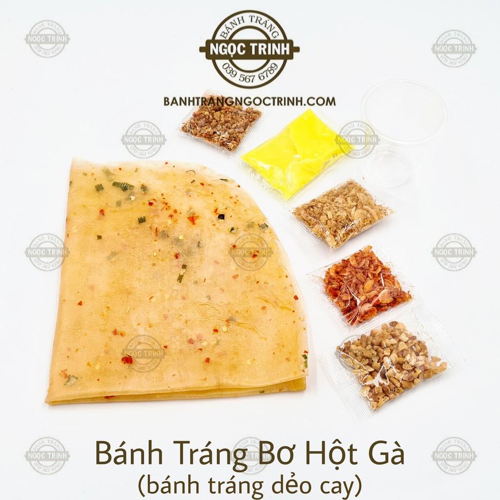 Bánh tráng bơ hột gà (5 Túi) loại bánh tráng dẻo cay bánh tráng Ngọc Trinh