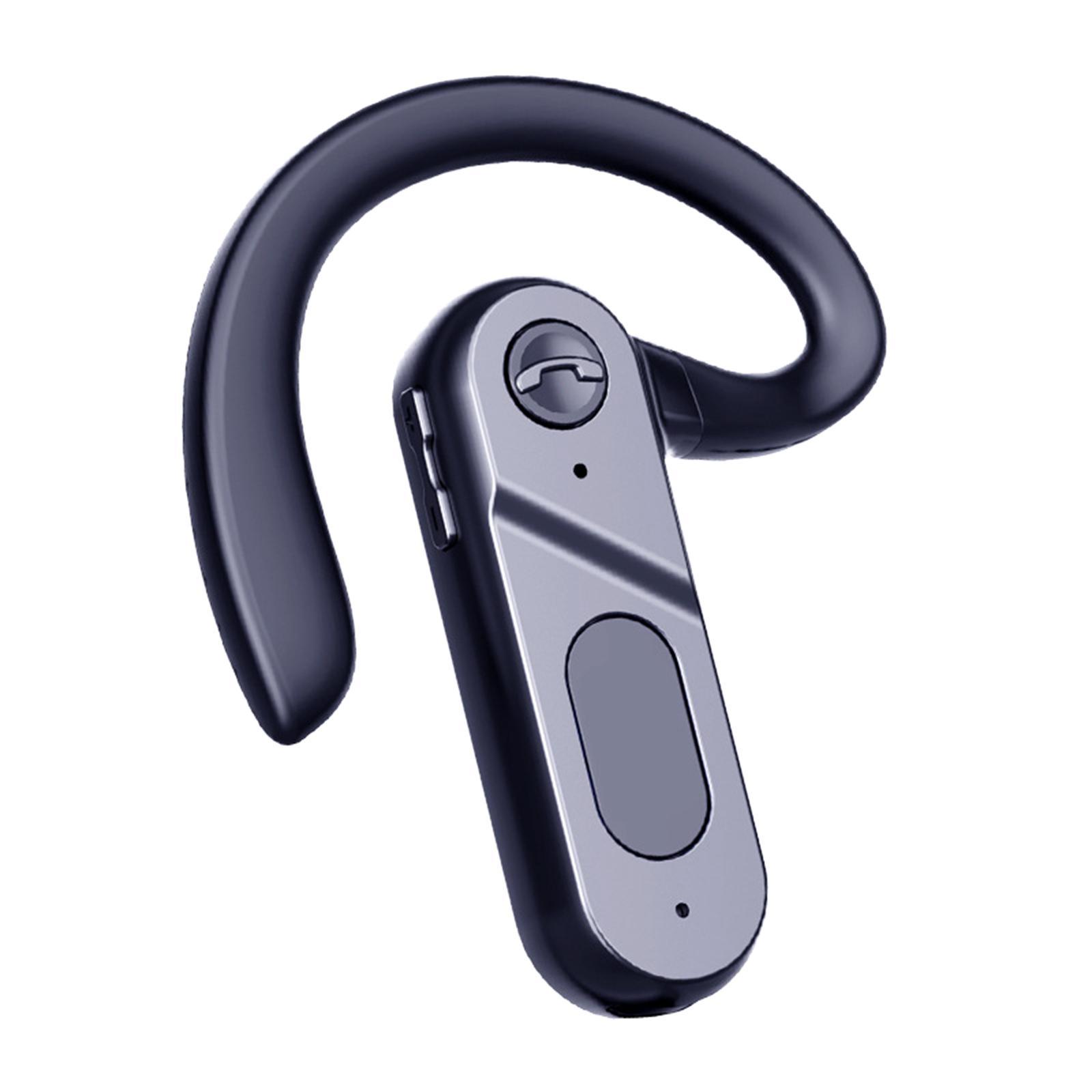 Wireless Bluetooth Ear Hook Noise Cancelling Handsfree V5.2 for Office