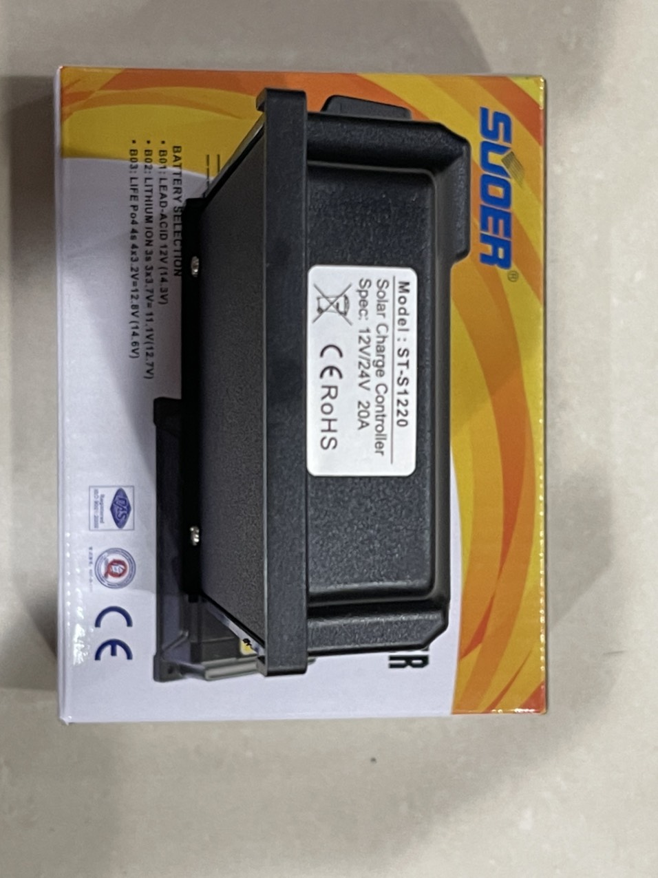 Bộ Điều Khiển Sạc Năng Lượng Mặt Trời 20A Solar Changer Controller Suoer