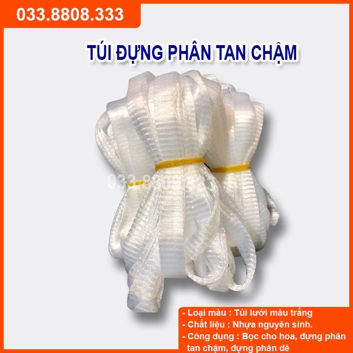 1KG TÚI LƯỚI BAO HOA VÀ ĐỰNG PHÂN DÊ, PHÂN TAN CHẬM