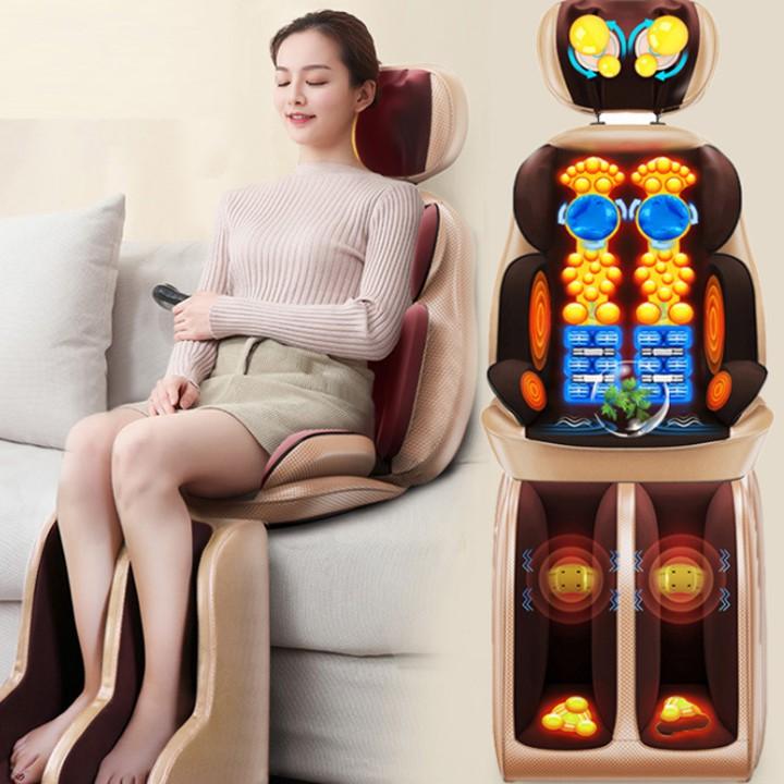 Ghế masage đa năng toàn thân cao cấp có massage chân model mới nhất, Ghế Massage Toàn Thân Có Hồng Ngoại(Bảo Hành 1 năm)