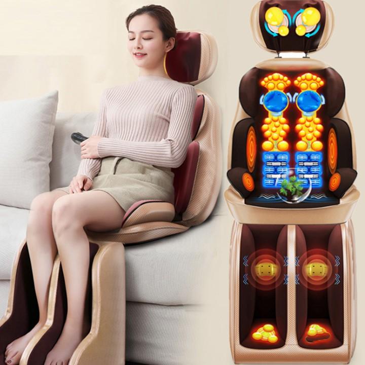 Ghế masage đa năng toàn thân cao cấp có massage chân model mới nhất, Ghế Massage Toàn Thân Có Hồng Ngoại