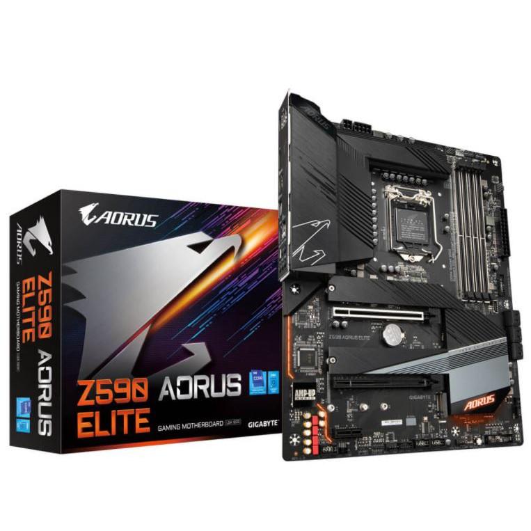 BO MẠCH CHỦ Gigabyte Z590 AORUS ELITE – Socket 1200- HÀNG CHÍNH HÃNG