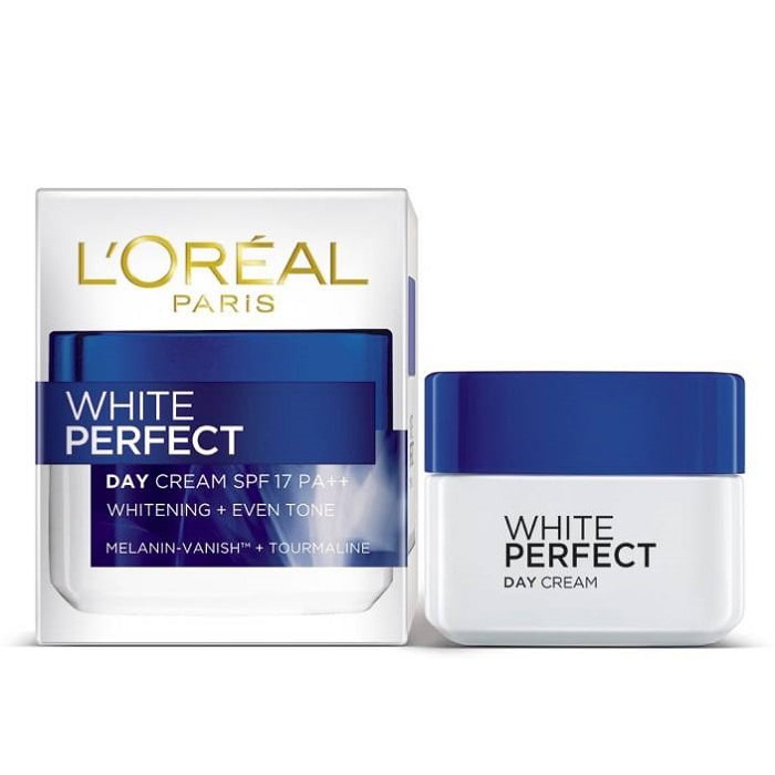 Kem Dưỡng Sáng Da L’Oréal White Perfect Cream 50 ml Đêm/Ngày PL809