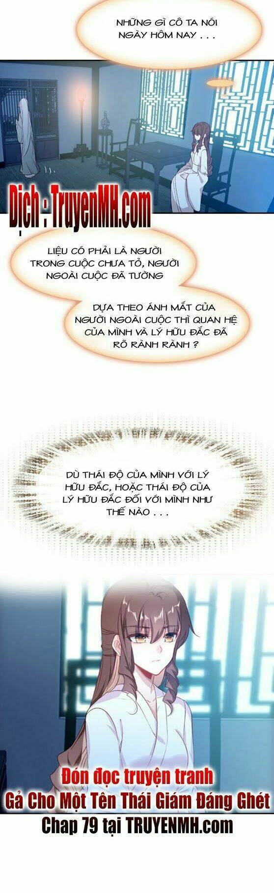 gả cho một tên thái giám đáng ghét chapter 78 13