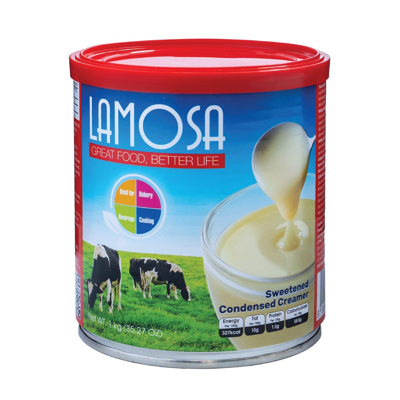 Sữa Đặc Có Đường LAMOSA Loại 1kg