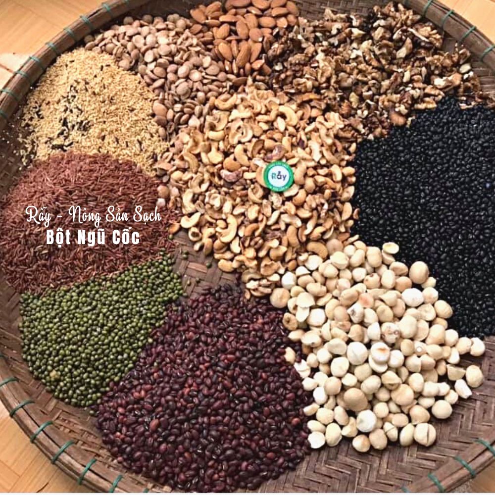 Bột ngũ cốc tăng cân Rẫy từ 11 loại hạt dinh dưỡng cao cấp Đaklak