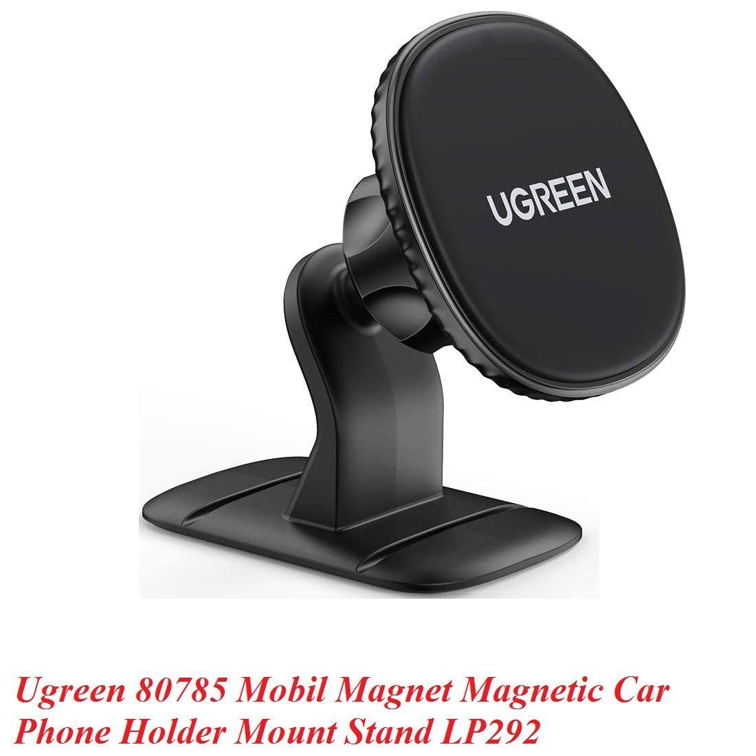 Ugreen UG80785LP292TK giá hít từ tính màu đen dùng để cố định điện thoai trên xe hơi - HÀNG CHÍNH HÃNG