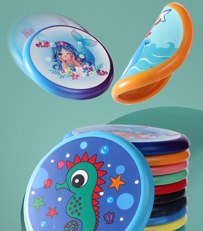 Đĩa ném - Frisbee cho trẻ - Hình ngẫu nhiên