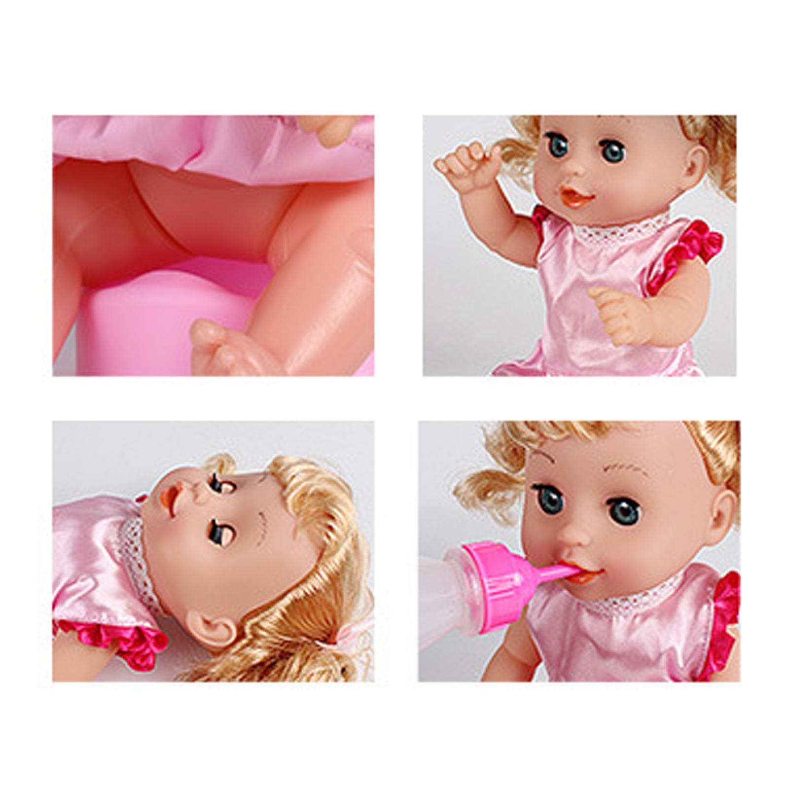 Baby Girl Doll Doll Carrier Kids Pretend Play Toy BJD Doll Dollhouse Decor