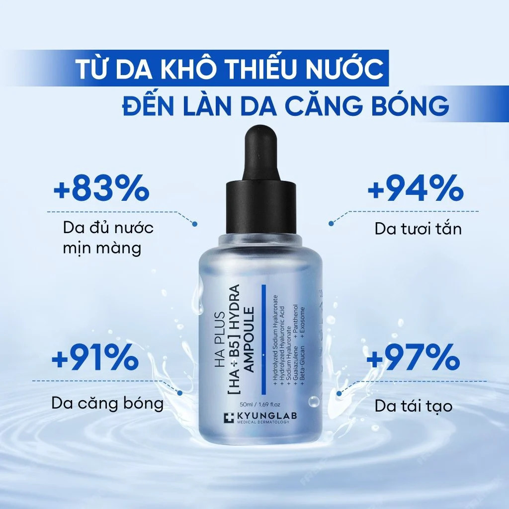 Tinh chất serum căng bóng HA B5 KyungLab 100ml cấp ẩm, phục hồi da, chống lão hóa hiệu quả
