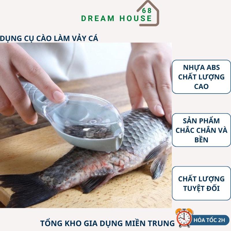 Dụng Cụ Cạo Làm Vảy Cá Dể Dàng Làm Sạch Tiện Dụng Thiết Thực Dành Cho Nhà Bếp
