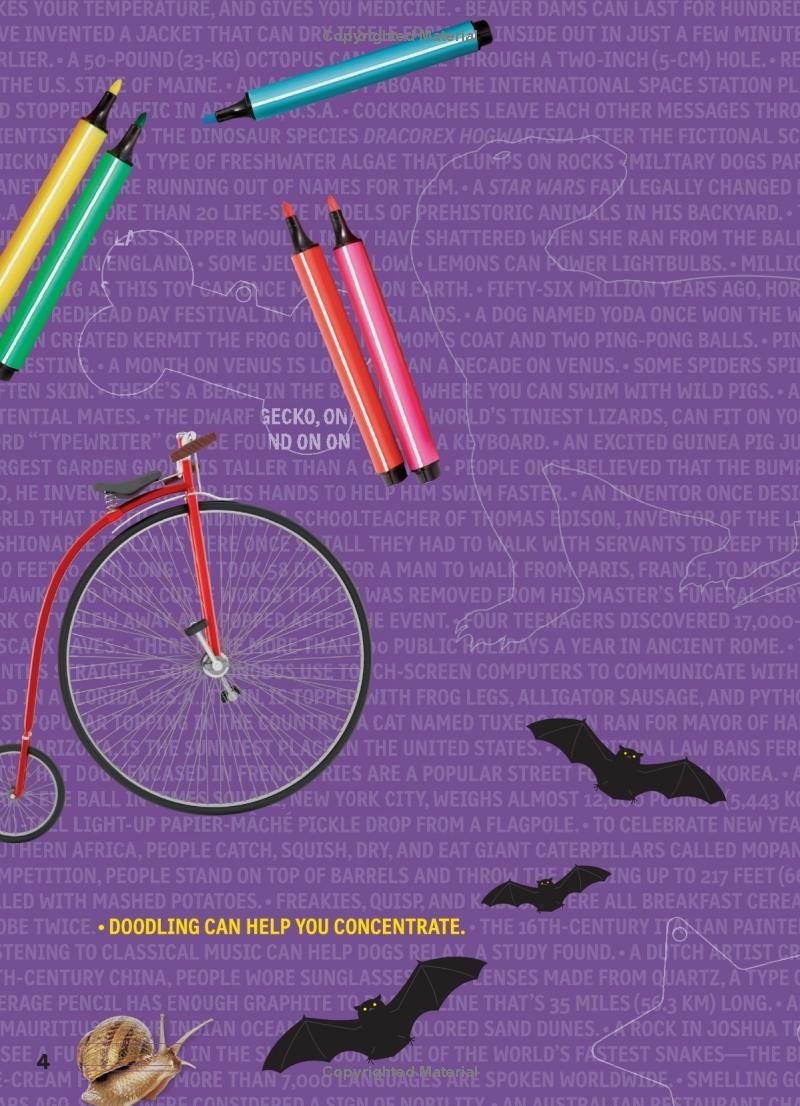 Weird But True! 4: Wild And Wacky Sticker Doodle Book