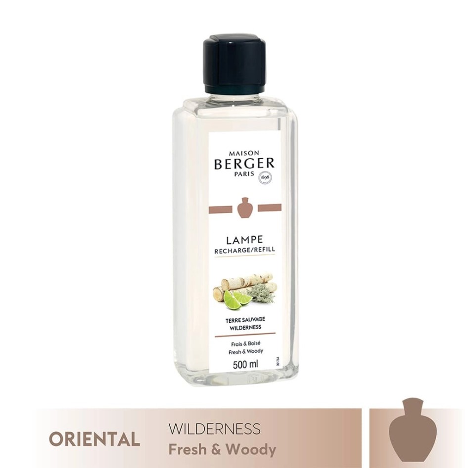 Maison Berger - Tinh dầu đèn xông hương Wilderness - 500ml