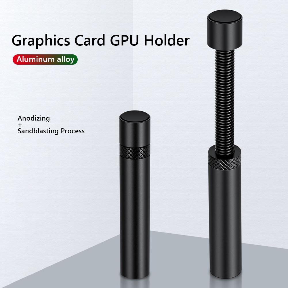 Card đồ họa GPU Giá đỡ Hỗ trợ Vít quay có thể điều chỉnh Hợp kim nhôm Video Card Sag Chân đế Jack Máy tính để bàn Phụ kiện ốp lưng