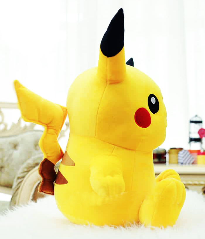 Gấu bông Pikachu ngồi dễ thương cho bé chuẩn form (20cm---&gt;70cm) hàng Việt Nam chất lượng cao, an toàn cho trẻ nhỏ