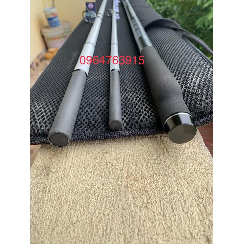 Cần 3 khúc BLACKFIN Surf khoen fuji pát fuji đánh lục xa bờ
