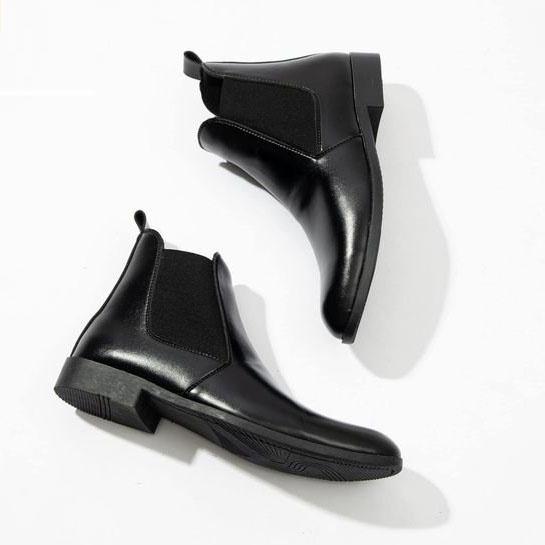 Giày Chelsea Boots nam da cao cấp không nhăn, đã khâu đế GN1071 Manddfashion