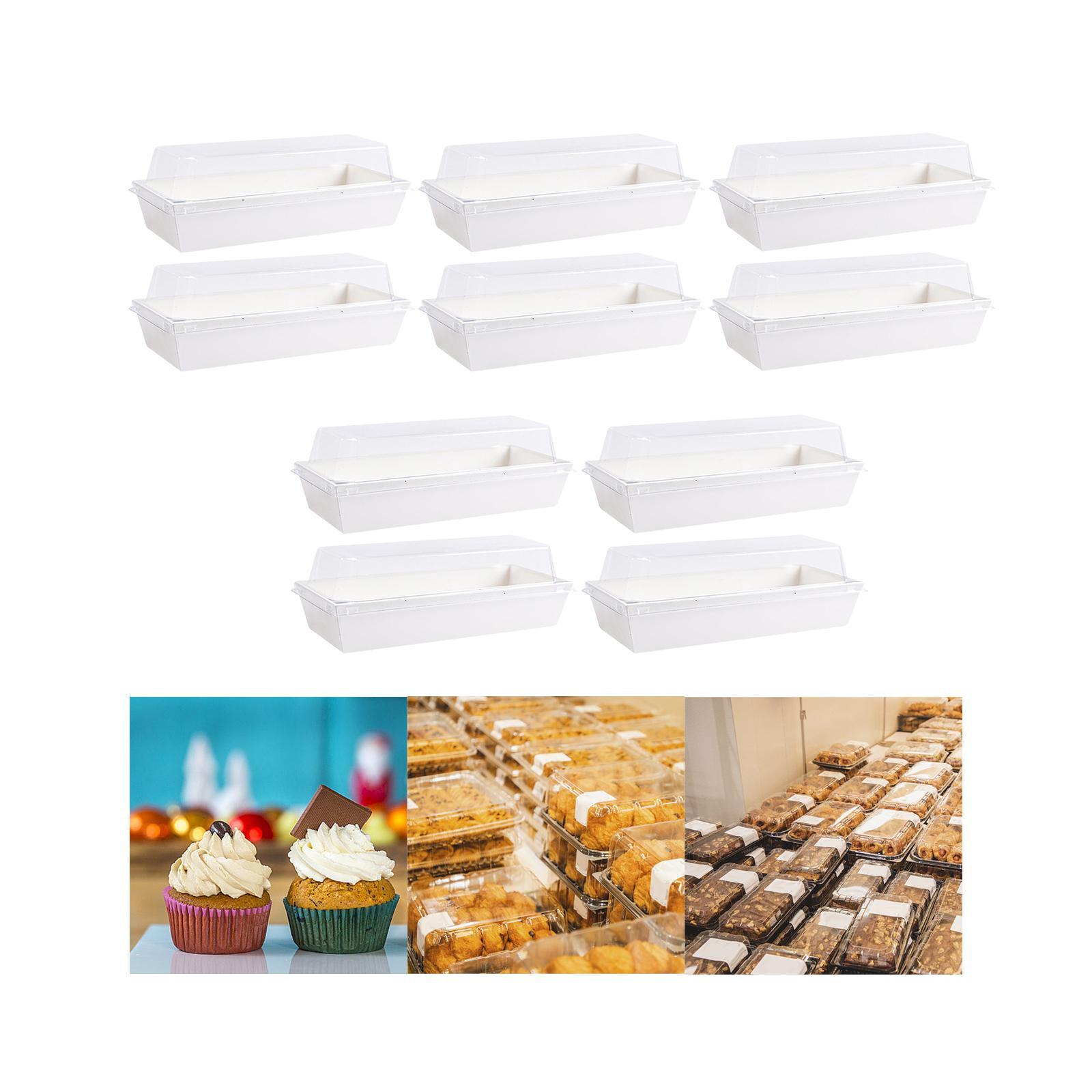 Paper Food Boxes Disposable Cake Boxes Portable Salad Cake