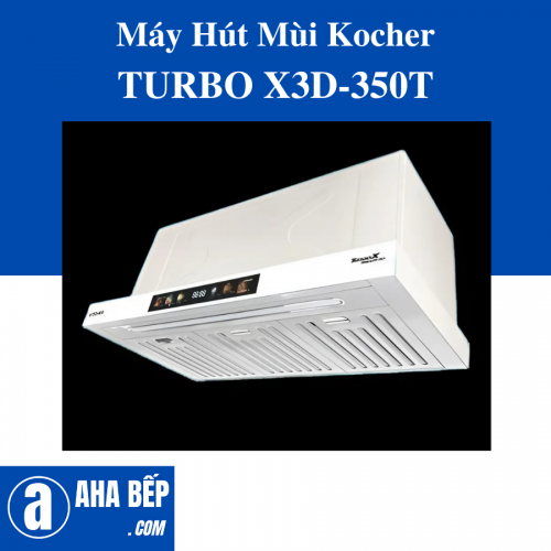 Máy Hút Mùi Kocher TURBO X3D-350T - Hàng Chính Hãng