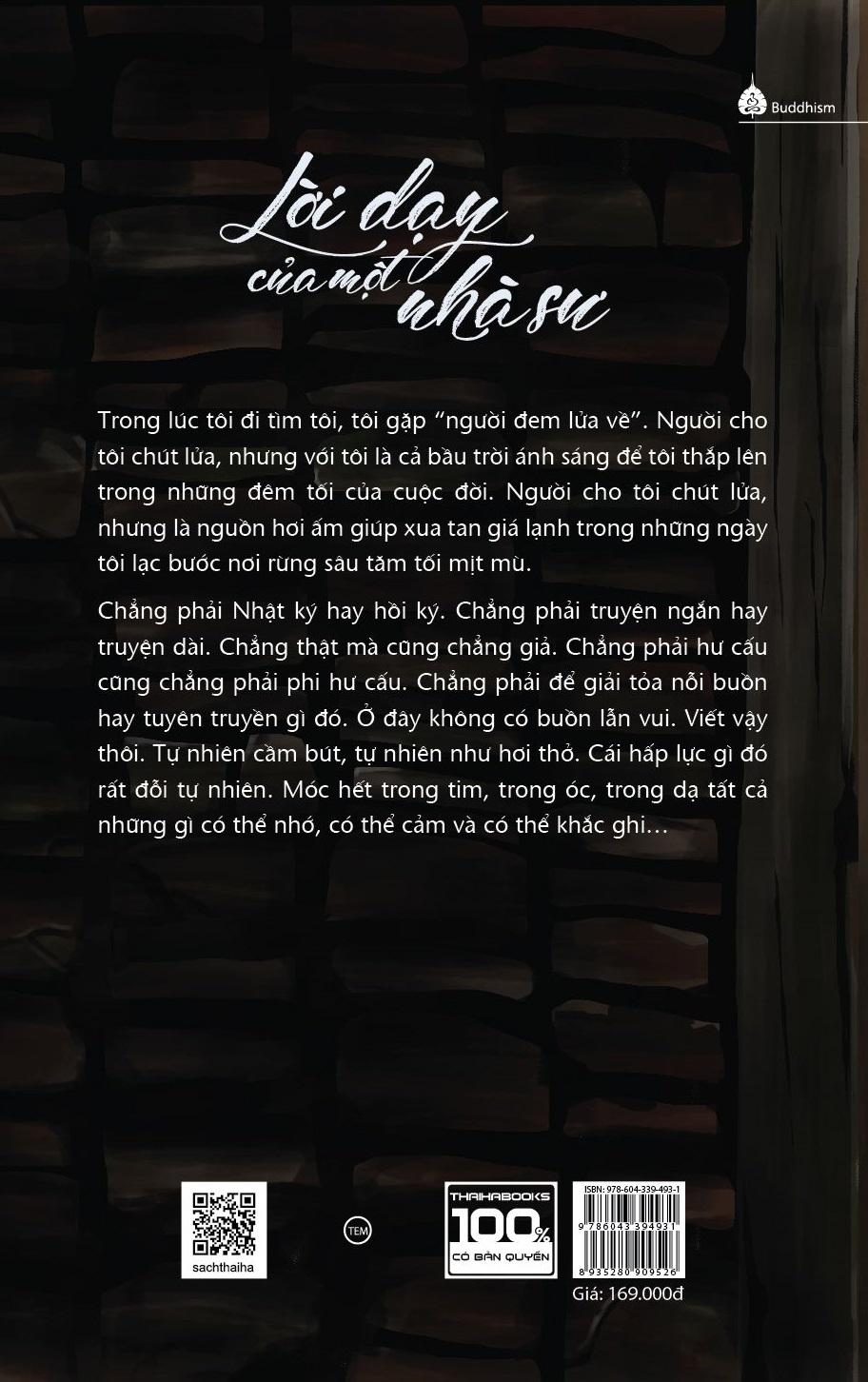 Lời Dạy Của Một Nhà Sư