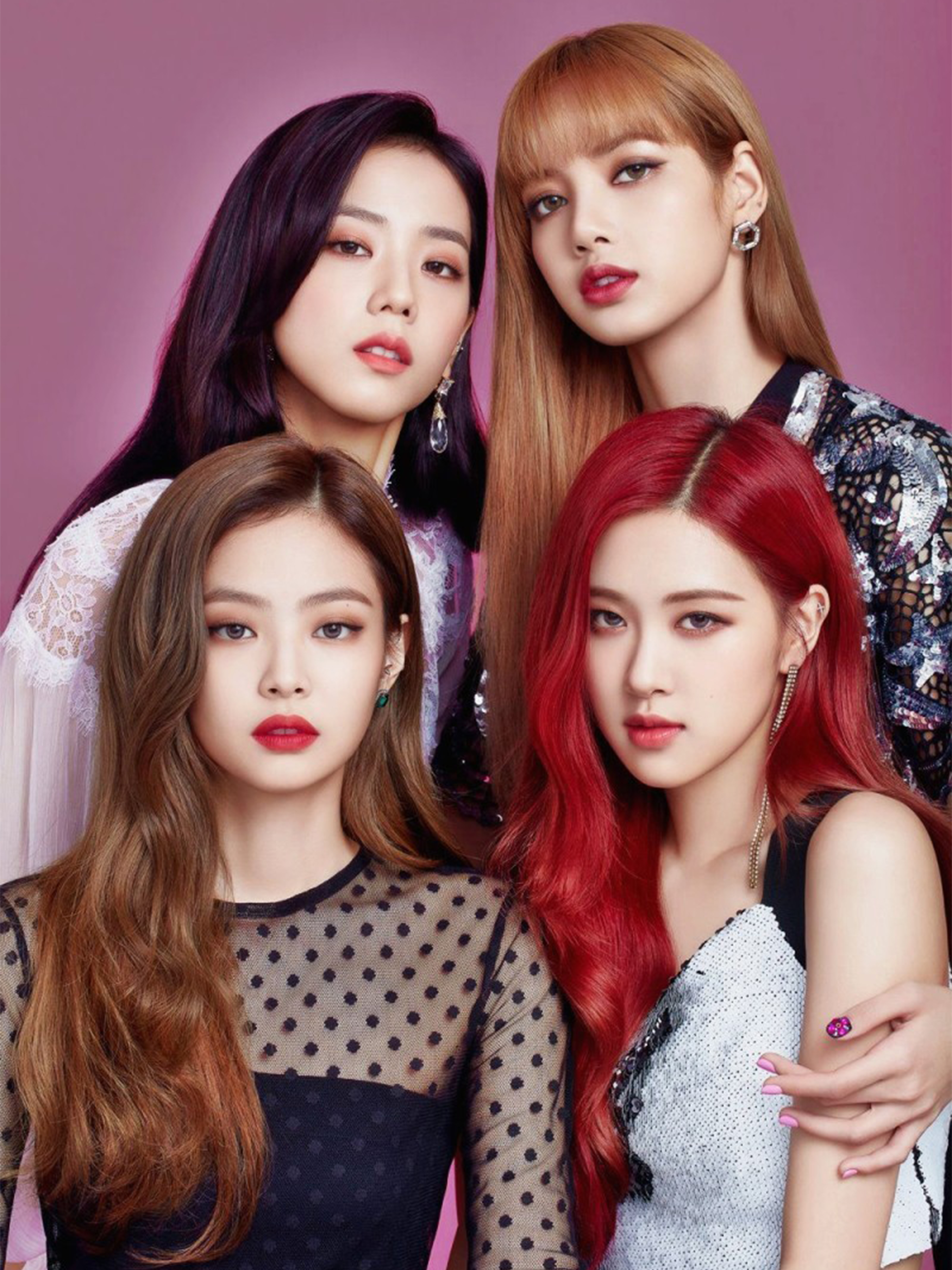 Tranh Tô Màu Số Hóa BlackPink Căng Khung Sẵn 40x50cm 32 màu