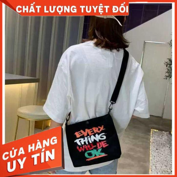 TÚI VẢI TOTE SIÊU ĐÁNG IU IN CHỮ &quot;OK&quot; HOT TREND/ THỜI TRANG/GIÁ SIÊU RẺ
