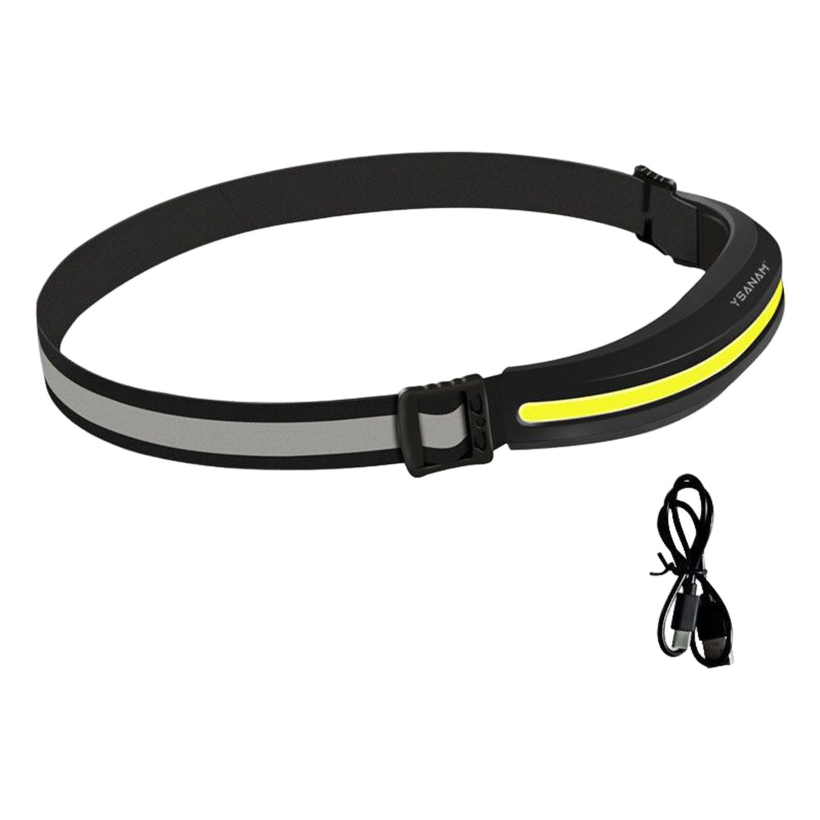 COB headlight Adjustable  Flashlight for  Running Cycling Camping ,