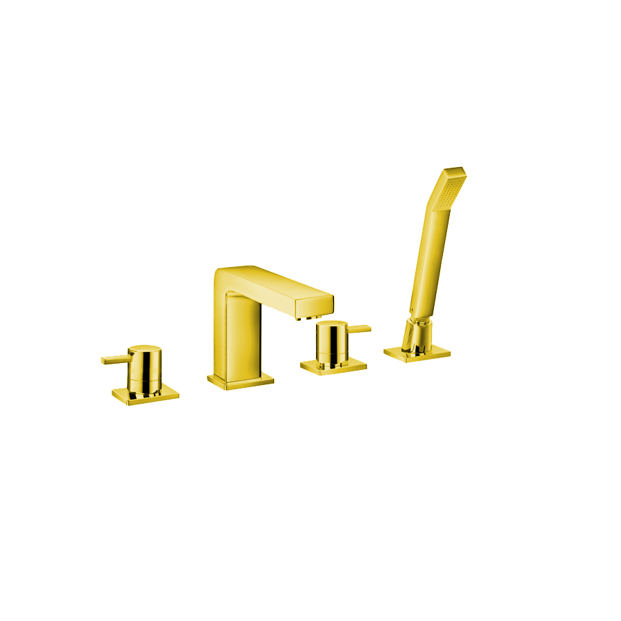Vòi bồn tắm bốn lỗ Arden Gold bằng đồng - FH8112G