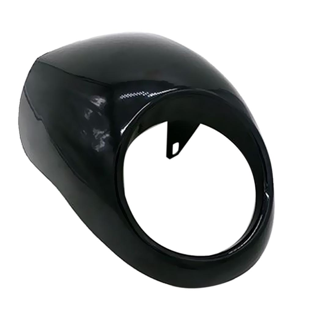 Black Front Headlight Fairing Screen For Harley Sportster 883 XL1200 2004-2014