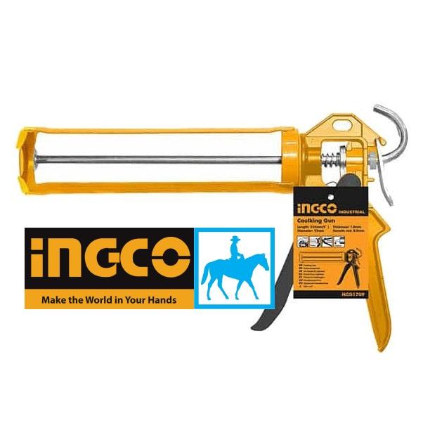 SÚNG BẮN KEO SILICON 235MM HHAST120G1 INGCO - HÀNG CHÍNH HÃNG