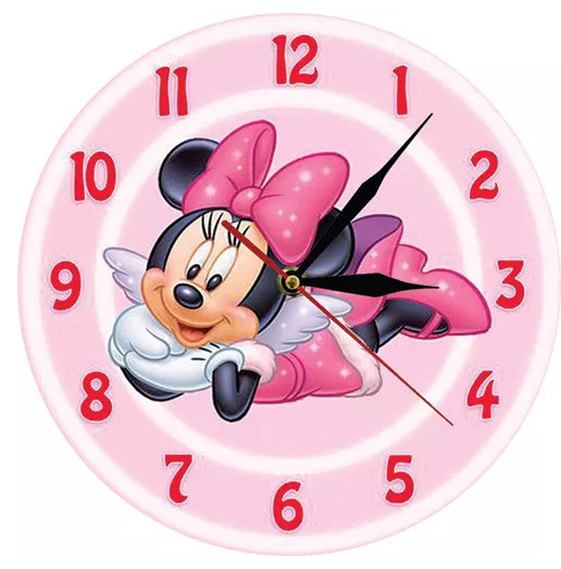Đồng hồ kim trôi chuột micky 4 ngộ nghĩnh đáng yêu